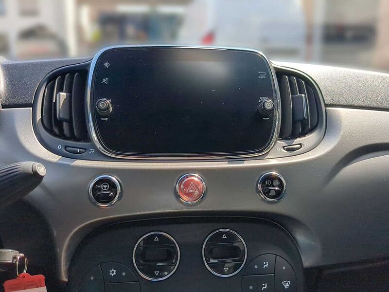 Fiat 500 Cabrio S, Navi, Klima, Apple Car, Blau-Metallic